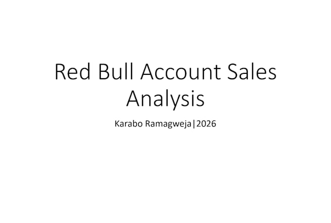 create business presentations and data analysis reports